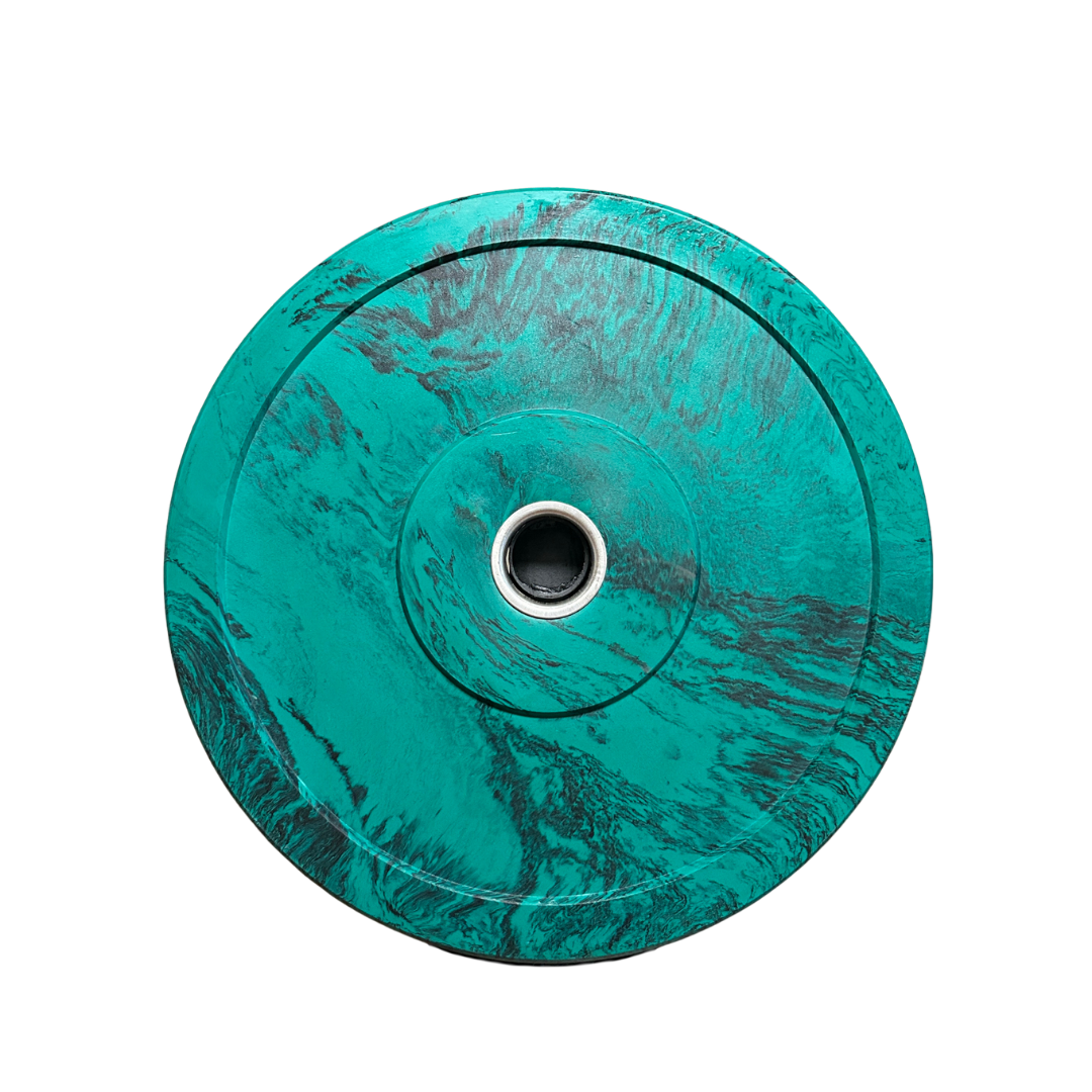 RUBBERISED BUMPER PLATES MARBLE TEXTURE